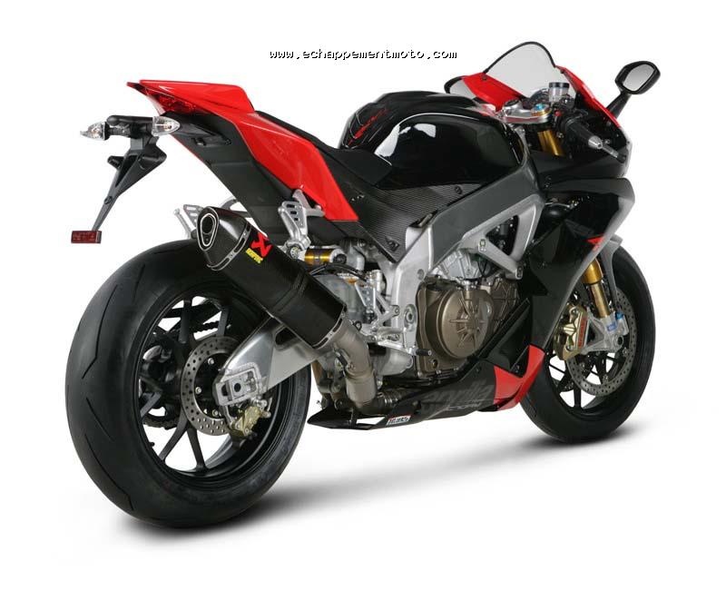 APRILIA RSV4 AKRAPOVIC ECHAPPEMENT MOTO